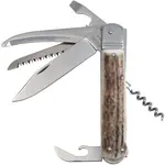 MIKOV FIXIR 232-XH-6V KP Lovecký zavírací nůž, stříbrná, velikost