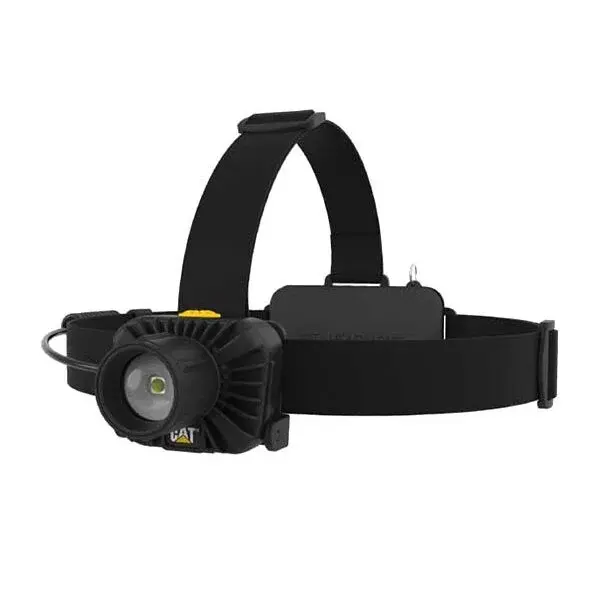 CATERPILLAR CT4305 Dobíjecí zaostřovací čelovka, černá, velikost