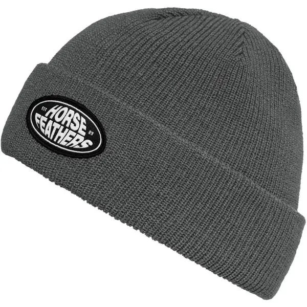 Horsefeathers DEL Pánská zimní čepice, šedá, velikost