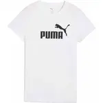 Puma ESSENTIALS N0. 1 LOGO TEE Dámské triko, bílá, velikost