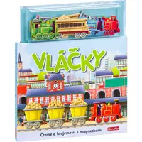 ELLA & MAX VLÁČKY Knížka s magnetkami, mix, velikost