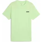 Puma ESSENTIALS 2 COLOR SMALL NO.1 LOGO TEE B Chlapecké triko, světle zelená, velikost