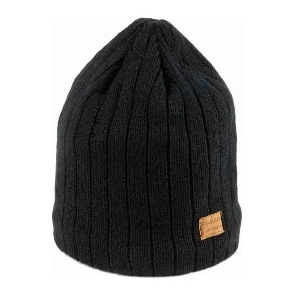 Finmark WINTER HAT Zimní pletená čepice, černá, velikost UNI