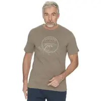 BUSHMAN DEMING Pánské tričko, hnědá, velikost