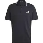 adidas PIQUE POLO Pánske tričko s golierom, čierna, veľkosť XXXL