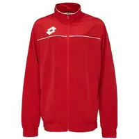 Lotto ELITE FULL-ZIP TOP Juniorská fotbalová mikina, červená, velikost