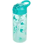 BAAGL DELFÍN 500 ML Tritanová láhev s brčkem, tyrkysová, velikost 500 ML