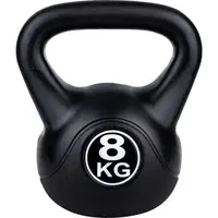 Fitforce FKBP 8 KG Kettlebell, černá, velikost 8 KG
