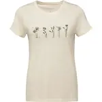 Devold CLASSIC &quot;FLOWERS&quot; Dámské triko, bílá, velikost