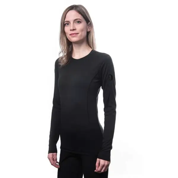 Sensor MERINO AIR Dámské termo triko, černá, velikost