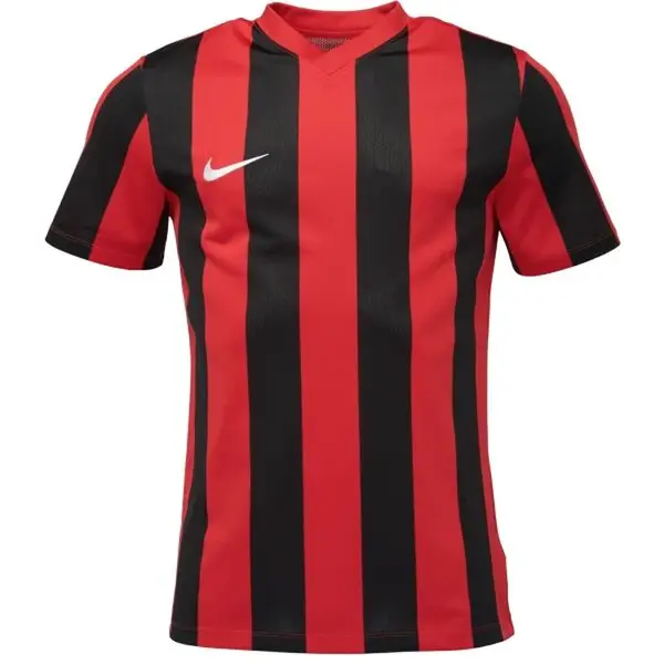 Nike M NK DF STRIPPED JERSEY Pánský fotbalový dres, červená, velikost XXL