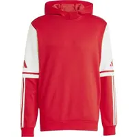 adidas SQUADRA 25 SW HOODY Pánská sportovní mikina, červená, velikost