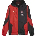 Puma AC MILAN PREMATCH WOVEN JACKET Pánská bunda, černá, velikost