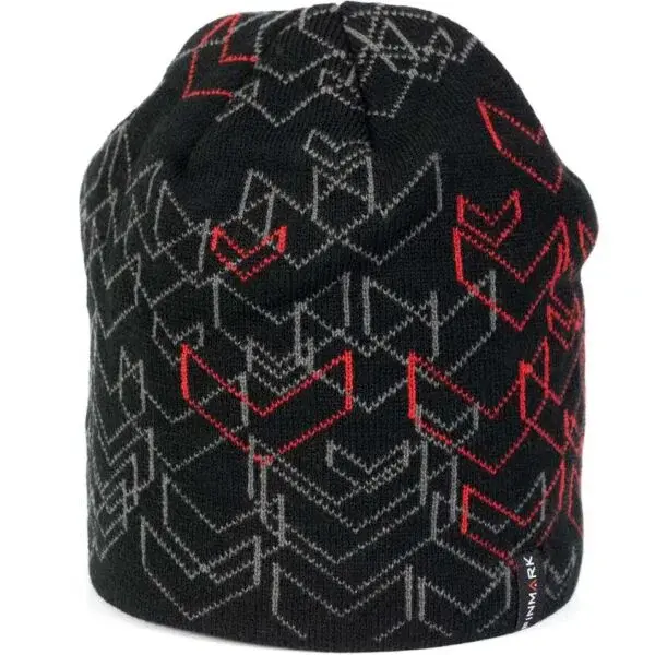 Finmark WINTER HAT Pánská zimní pletená čepice, černá, velikost UNI