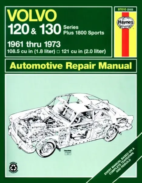 Volvo 120 & 130 Series (and P1800) (61 - 73) Haynes Repair Manual - Haynes Publishing