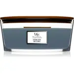 Woodwick Evening Onyx vonná svíčka s dřevěným knotem (hearthwick) 453 g