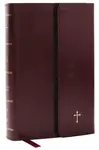 NKJV Compact Paragraph-Style Bible w/ 43,000 Cross References, Burgundy Leatherflex w/ Magnetic Flap, Red Letter, Comfort Print: Holy Bible, New King 