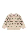Detský sveter Konges Sløjd BELOU KNIT COLLAR CARDIGAN