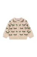 Detský sveter Konges Sløjd BELOU KNIT COLLAR CARDIGAN
