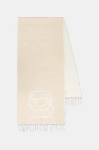 Šála s přídavkem vlny Karl Lagerfeld IKON