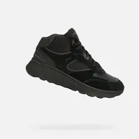 Geox Spherica Actif X1 Men's Black Ankle Boots - Mens