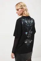 Bavlněné tričko Medicine dámské, černá barva