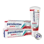 PARODONTAX White DUO na ďasná, dych a citlivé zuby, bielenie 2 x 75 ml