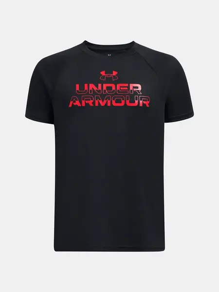 Under Armour Boys' T-shirt UA Tech Split Wordmark SS - Boys