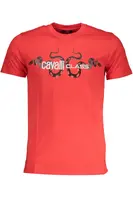 Cavalli Class pánske tričko s krátkym rukávom červené