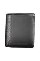 TOMMY HILFIGER BLACK MEN'S WALLET