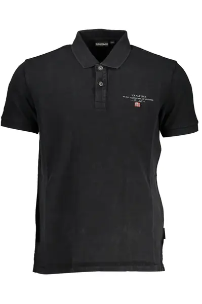 Čierne pánske polo tričko Napapijri