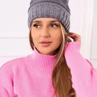 Women's cap Elora K336 dark gray