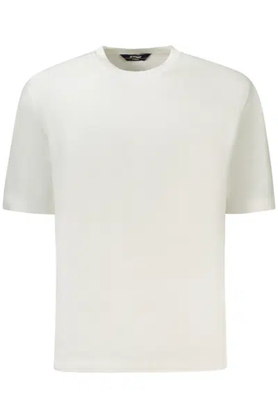 K-WAY MEN'S WHITE SWEATER