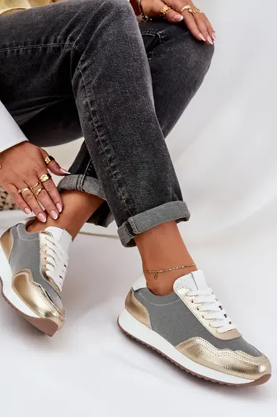 S. BARSKI Kožené Športové Topánky Sneakers Dámske D&A