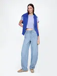 GAP Jeans High Rise Barrel UltraSoft - Women's