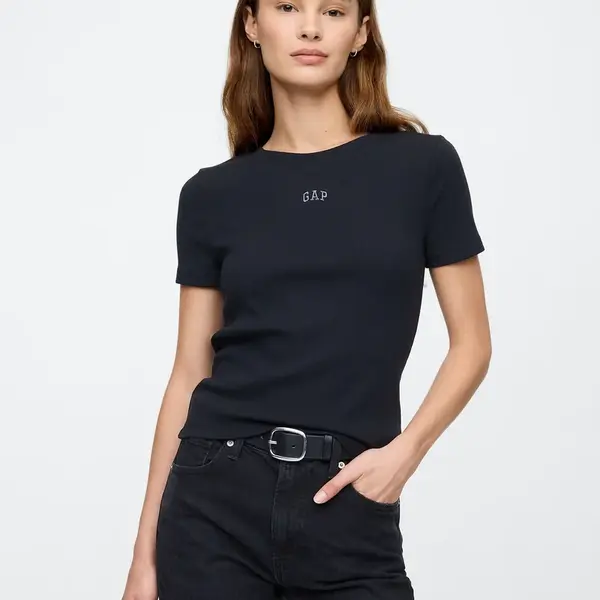 GAP Crop T-shirt with logo - Women's