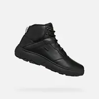 Black Men's Ankle Boots Geox Nebula + Grip AB - Men