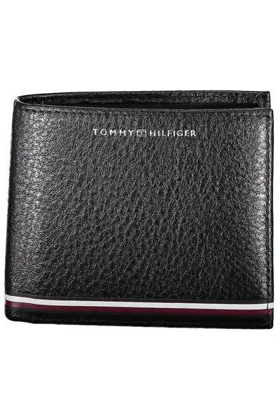 TOMMY HILFIGER BLACK MAN WALLET