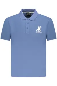 Pánske modré polo tričko