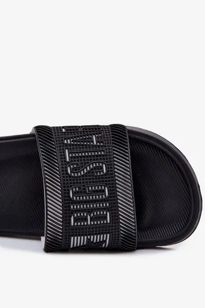 BIG STAR SHOES Ľahké Pánske Šľapky Big Star NN174696 Tmavomodré