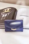 marka niezdefiniowana Lakovaná Dámska Peňaženka Tmavo Modrá Rahner