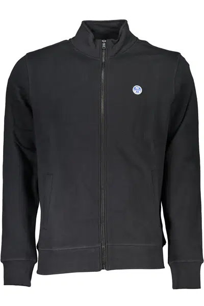 NORTH SAILS MEN'S BLACK ZIP SWEATSHIRT