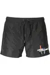 KARL LAGERFELD BEACHWEAR SWIMSUIT PARTS UNDER MAN BLACK
