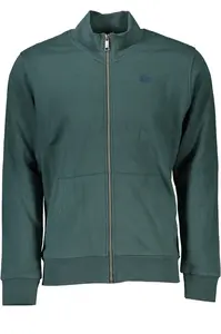 Pánska zelená mikina na zips