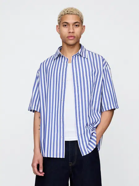 GAP Oversize poplin shirt - Men's