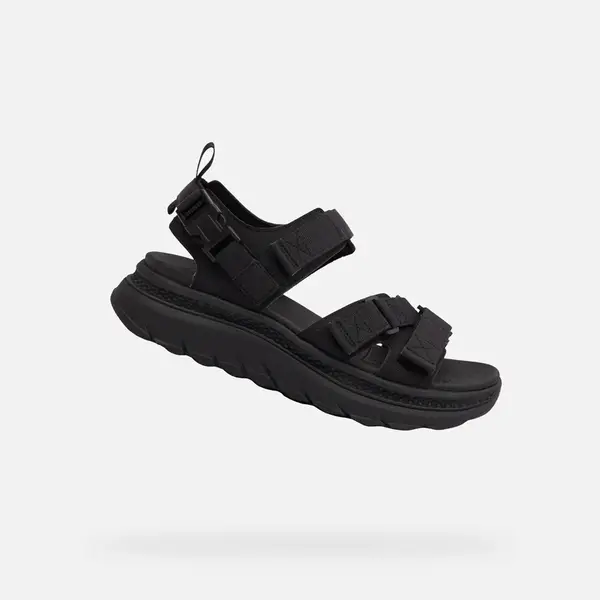 Black men's sandals Geox Spherica Actif X S - Men