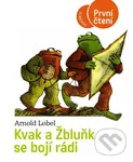 Kvak a Žbluňk se bojí rádi - Arnold Lobel
