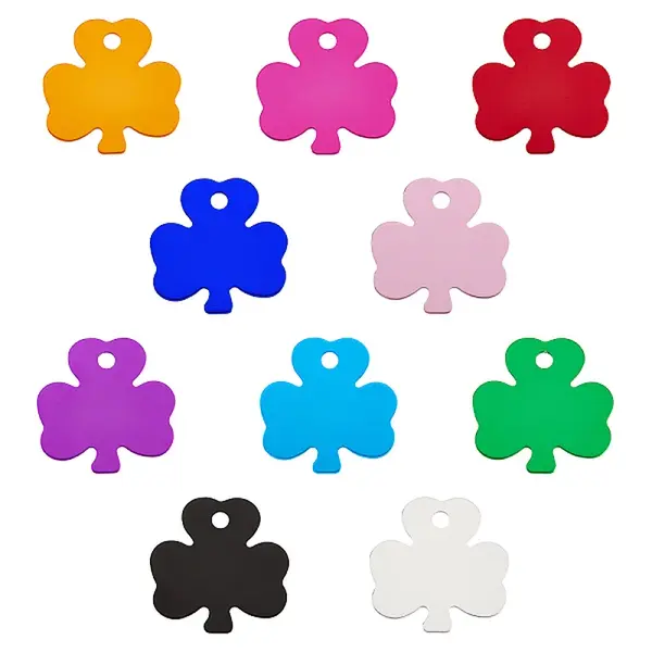 30Pcs 10 ColorsAluminum Pendants