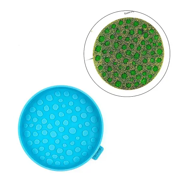 Flat Round Silicone Cup Mat Molds