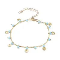 Brass Vortex Charm Bracelets